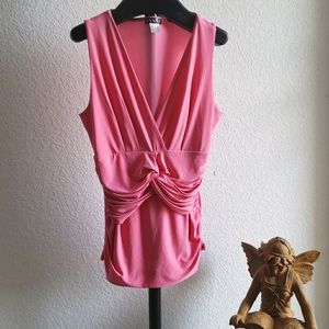 Venus sleeveless Pink Top